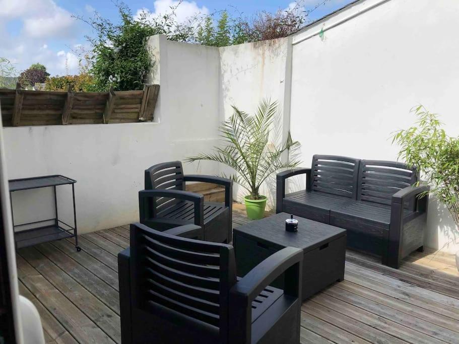 Maison De Ville Conviviale Avec Terrasse Lanester Extérieur photo
